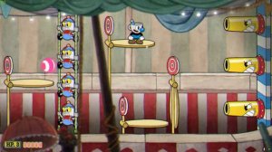 Cuphead. Прохождение уровня "Ярмарочная Лихорадка" Пацифист БЕЗ УРОНА (No Damage).
