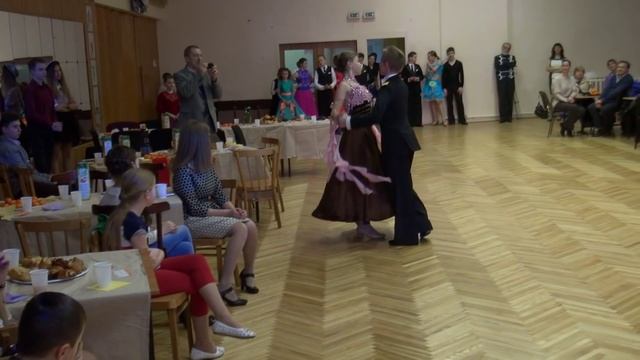 КСТ «ЭЛЬФ» г. Рига. Танцуют Лиза Сургунте и Александр Шалковский. 14/02/2016 смотреть онлайн