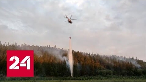 В Якутии за сутки потушили 18 лесных пожаров - Россия 24 