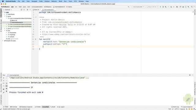Condicional if en Kotlin, tutorial sobre cómo usar la sentencia más importante desee cero смотреть онлайн