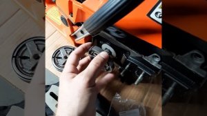 Замена сцепления и ведущей звездочки на китайской Хускварна