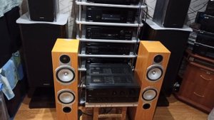 Monitor Audio Silver RS 6 and Kenwood LS-990HG