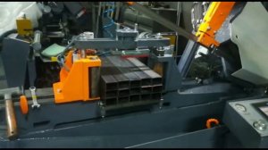 Ленточная пила | Пакетная резка труб на ленточнопильном станке | Порезка металла