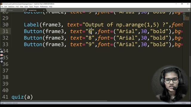 MCQ Quiz Game Using Python Tkinter | Python Projects | GeeksforGeeks смотреть онлайн
