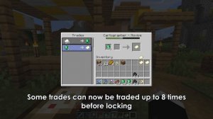 Minecraft 1.14 - Villager Changes - Jobs, Schedules, Gossip, Trading, Rewards