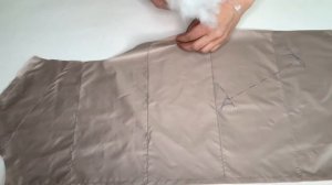 Как сшить пуховик. Ячейки.