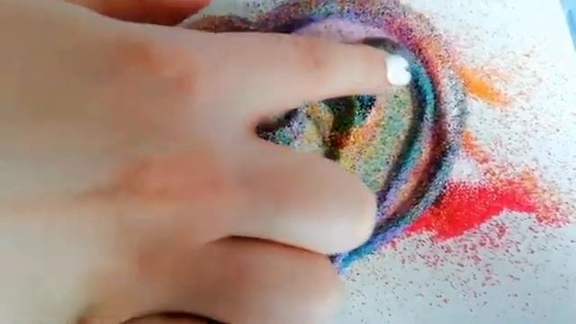 РАЗНОЦВЕТНЫЙ ПЕСОК. АППЛИКАЦИИ ИЗ ПЕСКА. смотреть онлайн