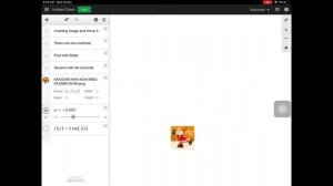 Desmos Tutorial 4 . Animating Images Using Desmos