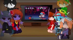 (TW IN DESC) FNF Reacts to You Are Not Alone | Weeks 1-5 | Part 1/2