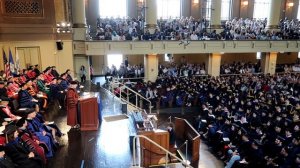Выпускной в Университете США. Yale University: вручение дипломов