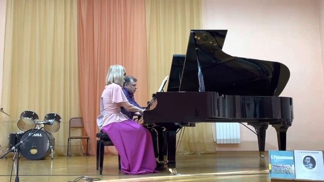 С.В.Рахманинов Романс для фортепиано в 6 рук.