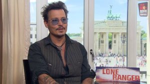 Johnny Depp Interview Lone Ranger (2013)