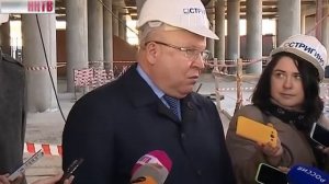 Строительство нового терминала аэропорта Стригино