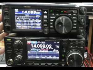 Сравнение динамики FT-991, IC-7300 и VisAir