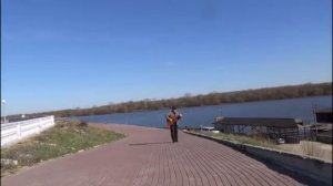 Паводок в городе Дзержинске на реке Оке