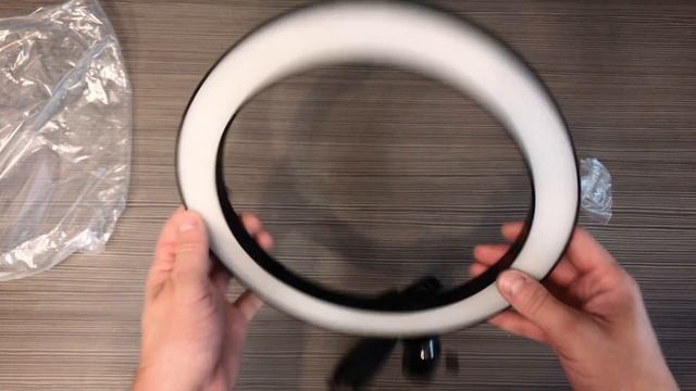 Кольцевая светодиодная лампа 26 см для фото, видеосъемки или визажистов | распаковка и обзор смотреть онлайн