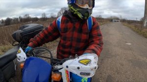 Встретили ДПС! Последний Осенний Эндуро Прохват в Пятером!