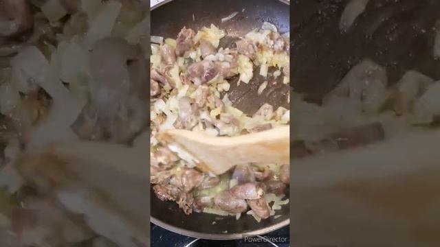 Куриные Сердечки-Настоящий Деликатес/Как Приготовить Куриные Сердечки/#Shorts