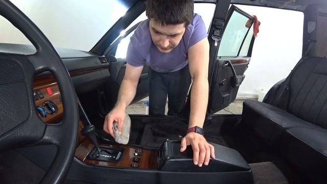 химчистка Mercedes 124 универсал