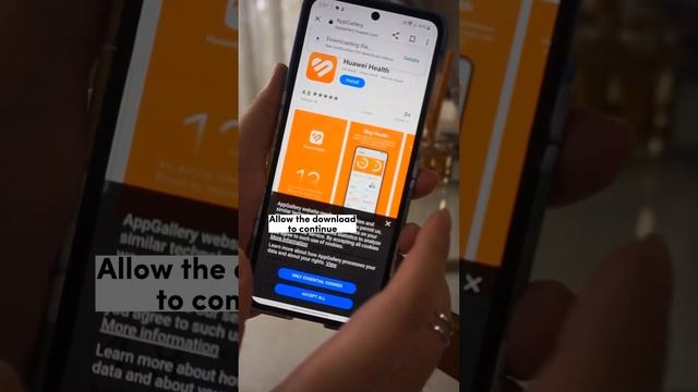 How to install the Huawei Health app on Android