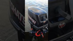 TOHATSU 9.9(15)  первый запуск нового мотора