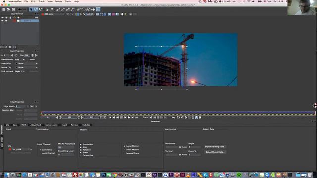 Стабилизация таймлепса Mocha Pro и After Effect