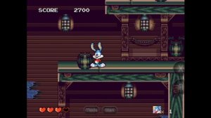 Tiny Toon Adventures тур корабль и там же босс. sega mega drive  эмуль