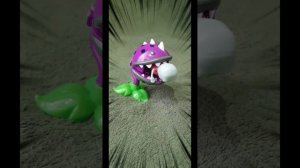 Растения против зомби.Plants vs. Zombies 2 Гаргантюа против зубастика и дуб лучник.