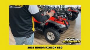 2023 HONDA RINCON 680