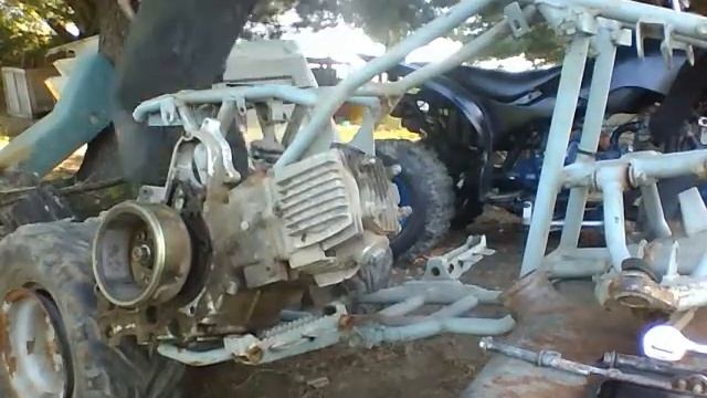 how to tear down of 50 cc engin