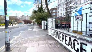 ABBEY ROAD LONDON - What's it like to cross the famous Beatles Zebra Crossing at Abbey Road Studios