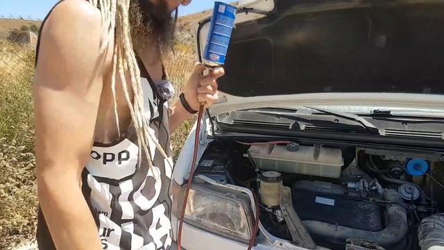 Заправка кондиционера авто пропаном! В полевых условиях...
