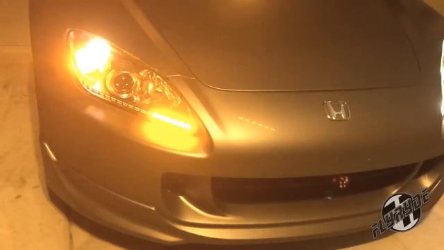 Honda S2000 with Switchback Sequential LED Headlights смотреть онлайн