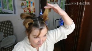 Самостоятельная стрижка ✂️волос ✂️. Ещё один вариант ?.