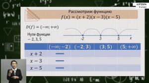 9-класс  | Алгебра |  Решение неравенств методом интервалов
