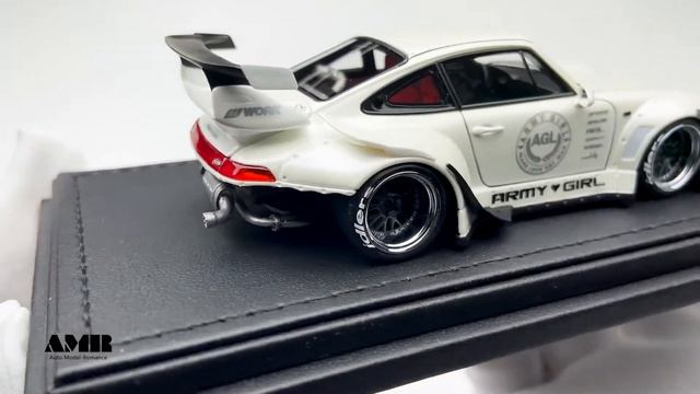 RWB Porsche 993 1:43 IG-MODEL unboxing / auto model romance AMR смотреть онлайн