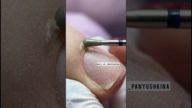 Аппаратный срез кутикулы #аппаратныйпедикюр #ногти #педикюрмосква #кутикула #мастеркласс #педикюр смотреть онлайн