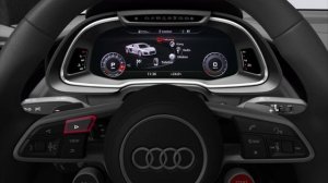 Audi R8: цифровая приборная панель