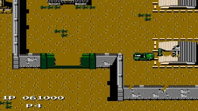 Игра Jackal на приставке Dendy (эмулятор)