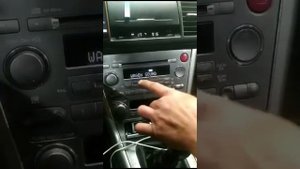 Скрытые настройки магнитолы Subaru outback