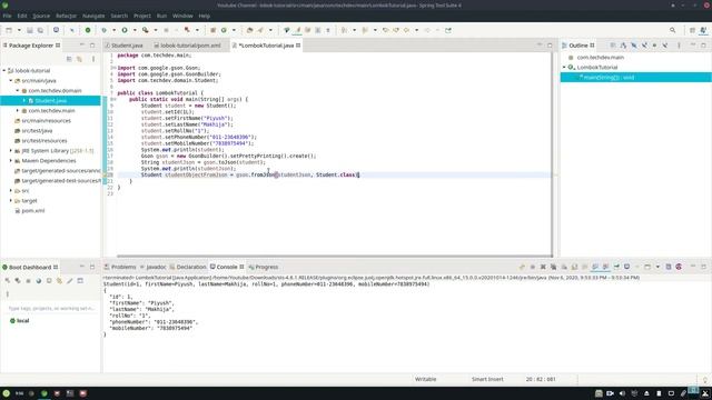 Converting JSON to Java Object | JSON Deserialization Tutorial