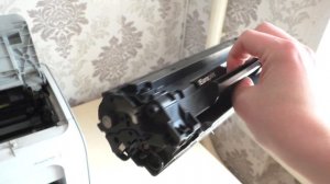 Как достать картридж из принтера.Как вытащить картридж
