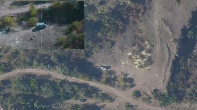 Уничтожение мобильного пункта управление БпЛА ВСУ барражирующим боеприпасом Ланцет !!!