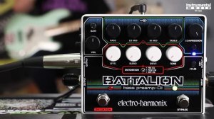 Electro Harmonix Battalion Bass Preamp Demo