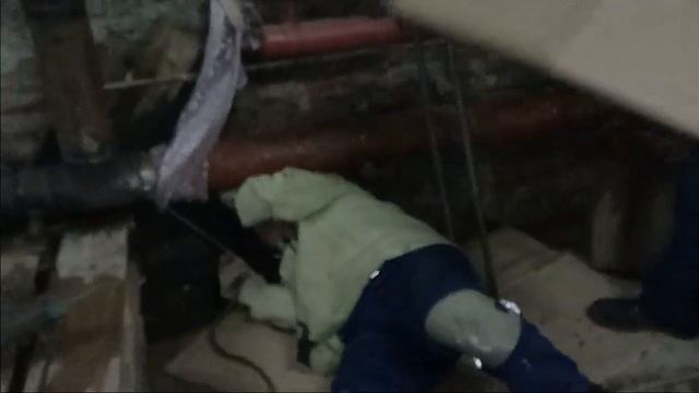 Врезка водомерного узла .