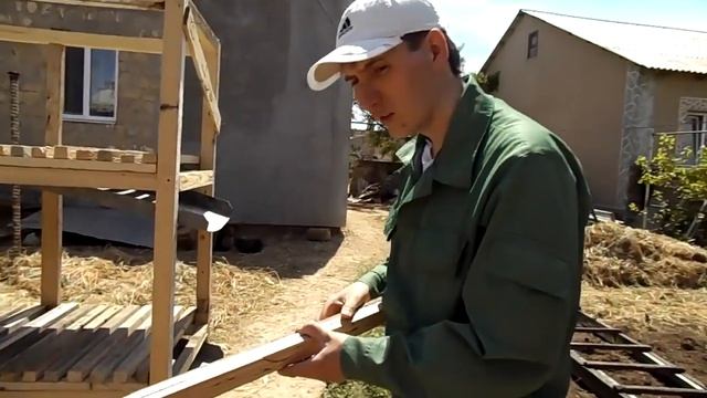 клетка для кроликов своими руками часть 4 смотреть онлайн