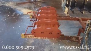 Трехместная пресс-форма для изготовления ППУ скорлуп.