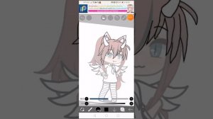 рисую гачу персонажа в приложение ?