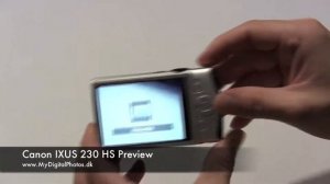 Canon IXUS 230 HS Preview