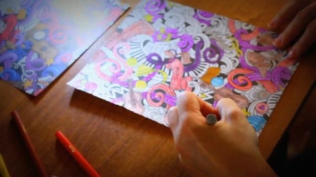 КАК  РИСОВАТЬ! РАЗУКРАШКА АНТИСТРЕСС